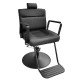 Scaun frizerie-barber Artemis Black