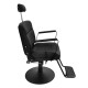 Scaun frizerie-barber Artemis Black