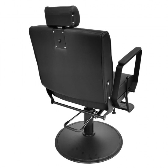 Scaun frizerie-barber Artemis Black