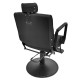 Scaun frizerie-barber Artemis Black