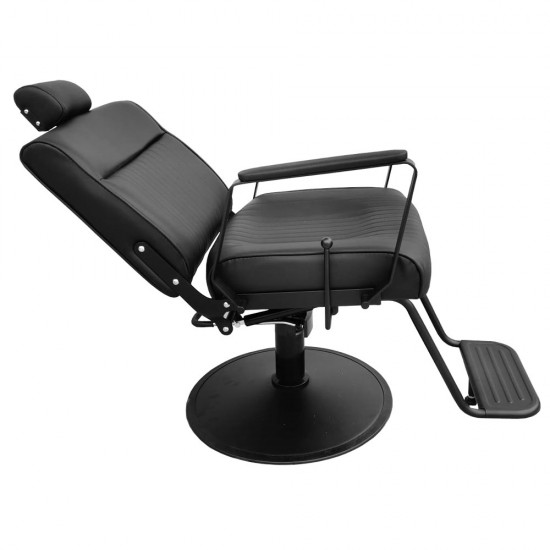Scaun frizerie-barber Artemis Black