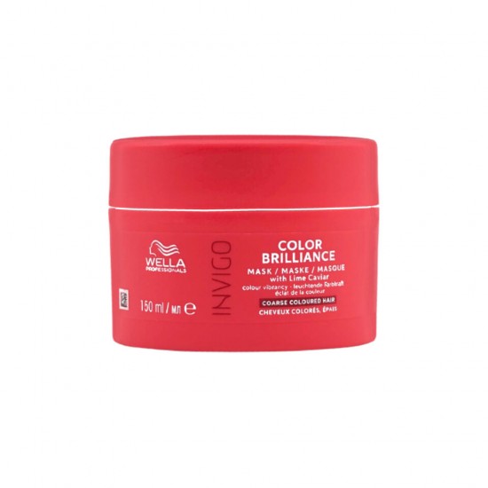 Masca tratament pentru par vopsit, fin-normal Wella Brilliance 150ml 