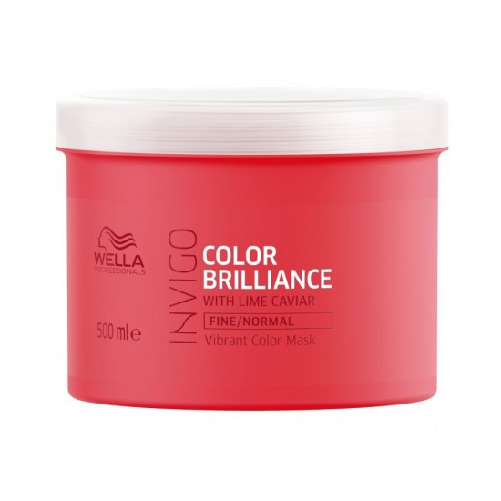 Masca tratament Wella Brilliance pentru par vopsit, fin si normal 500ml   