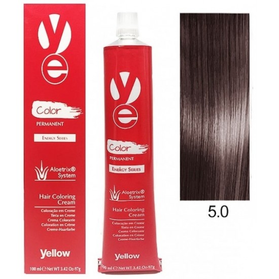 Vopsea Yellow - Light Natural Brown 5.0